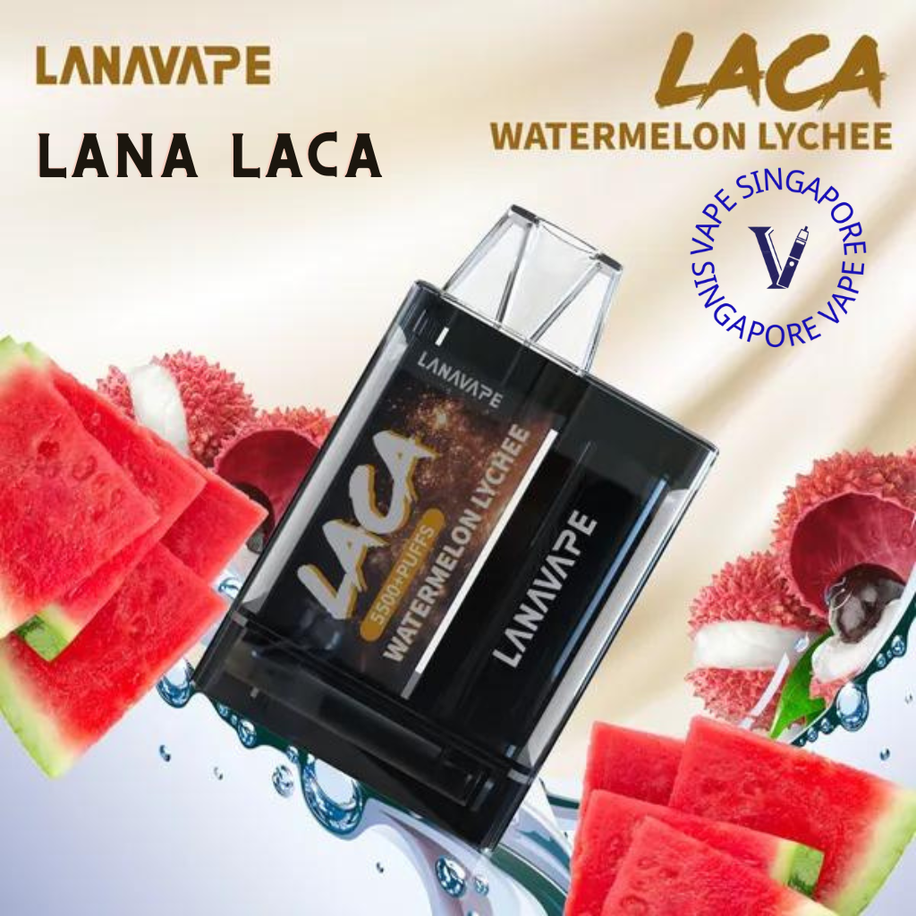 Lana Laca 5500 puff disposable vape - Vape Singapore SG Vape