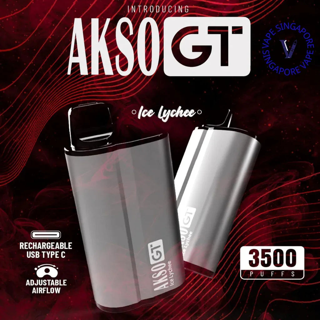 Akso Gt 3500 Puffs (Disposable Vape) - Vape Singapore SG Vape
