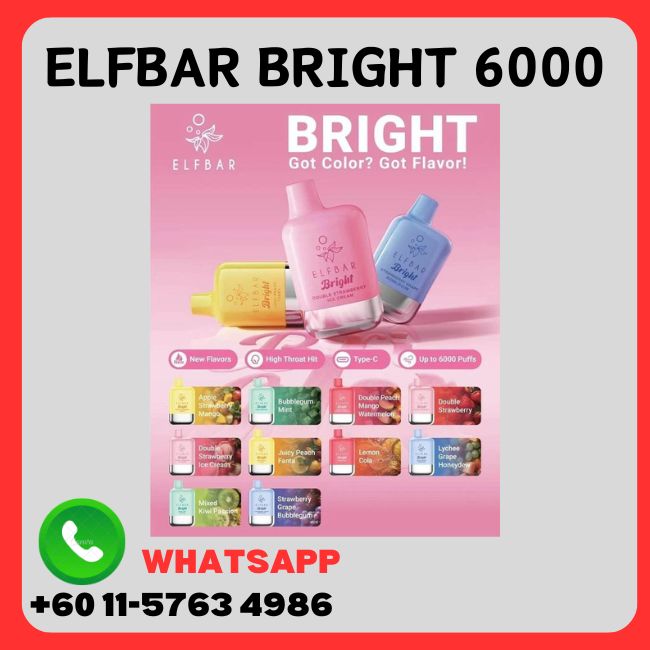 Elfbar Bright 6000 Puff - Vape Singapore SG Vape