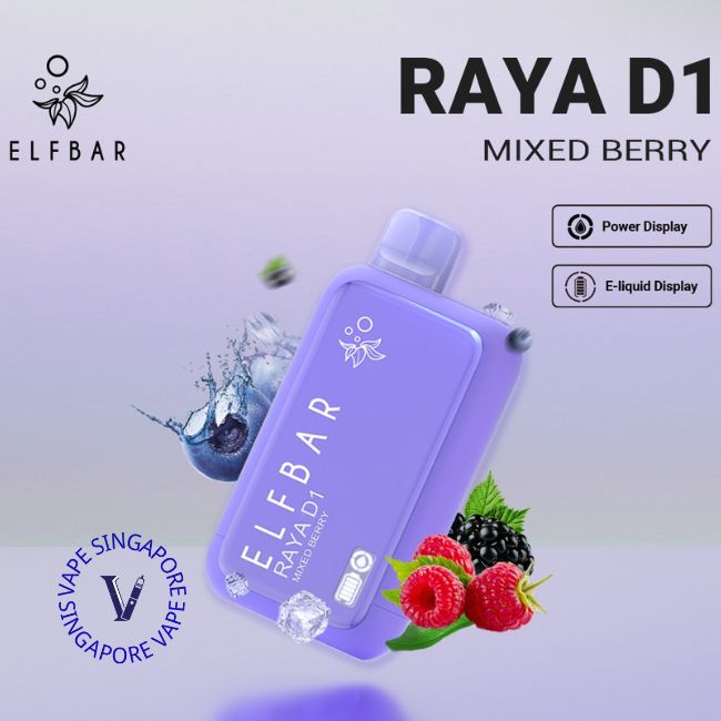 Elf bar Raya D1 13k Puff - Vape Singapore SG Vape