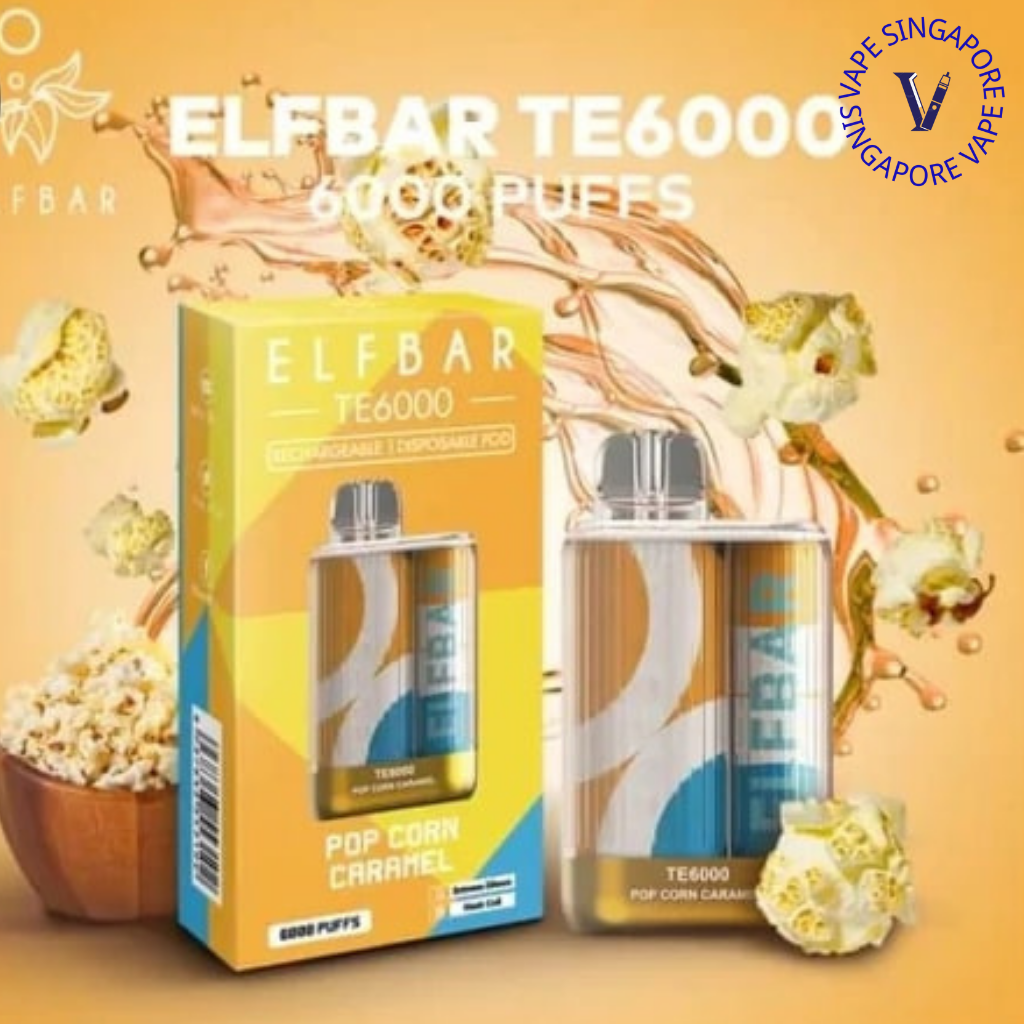 Elf Bar TE 6000 Puff (Elf Bar BC) - Vape Singapore SG Vape