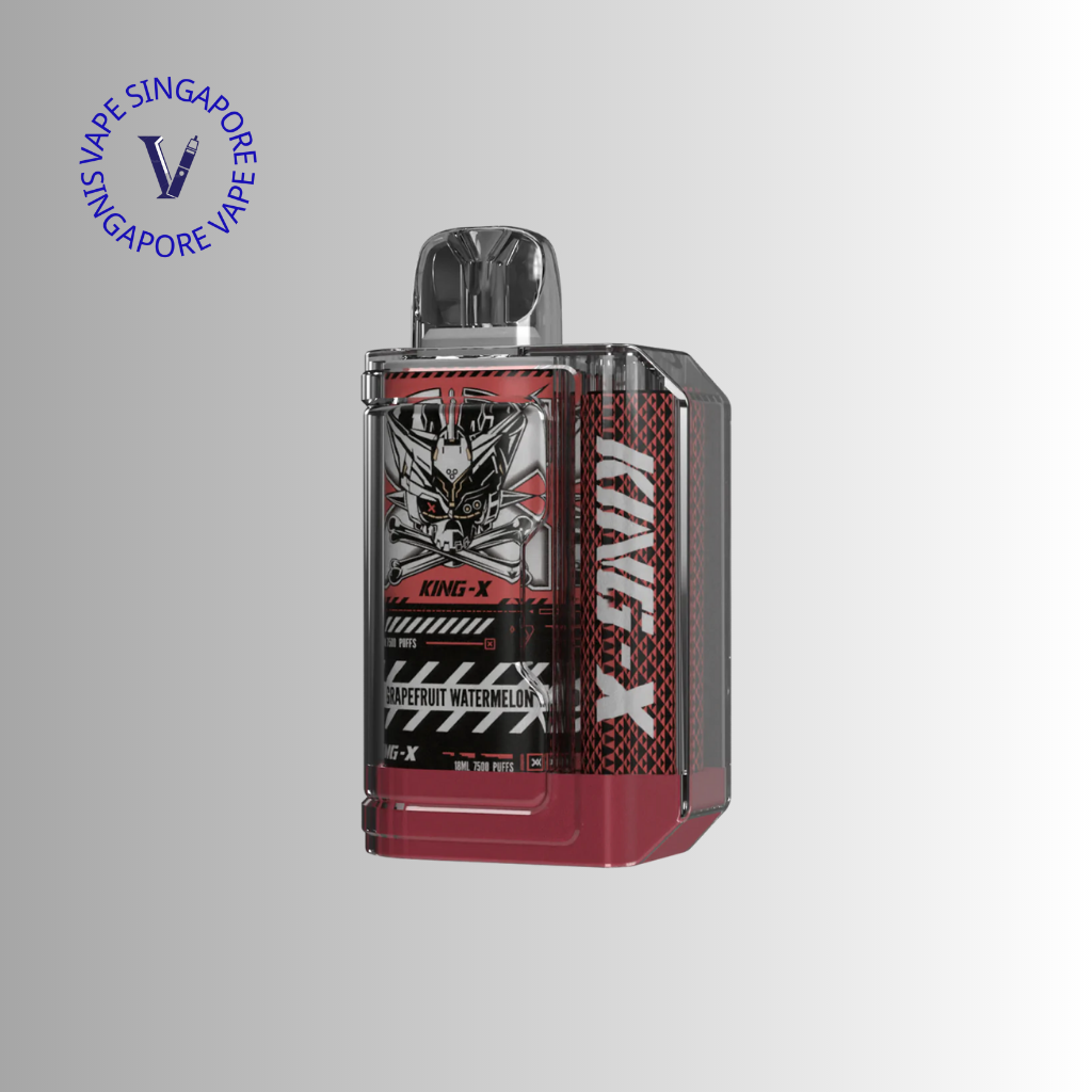 King X 7500 puff rechargeable disposable vape - Vape Singapore SG Vape