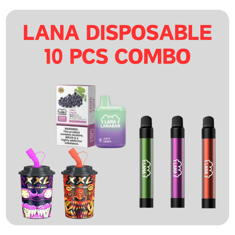 Lana Disposable 10 Pcs Combo - Vape Singapore SG Vape