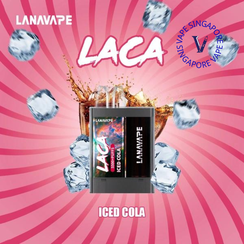 Lana Laca 5500 puff disposable vape - Vape Singapore SG Vape