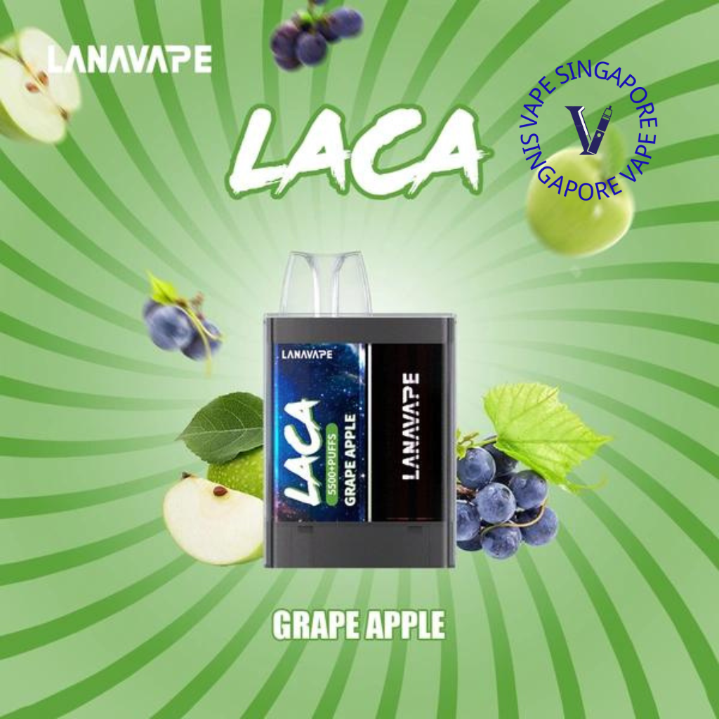 Lana Laca 5500 puff disposable vape - Vape Singapore SG Vape