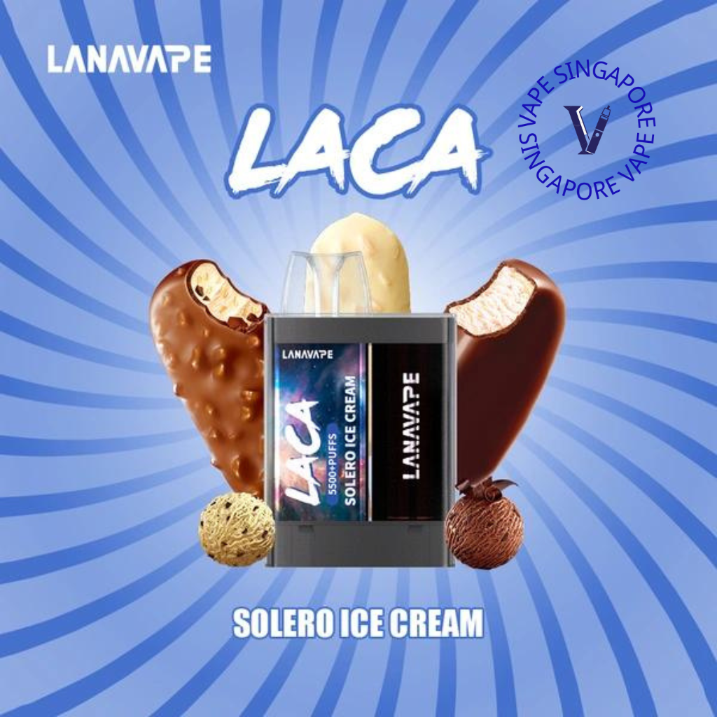 Lana Laca 5500 puff disposable vape - Vape Singapore SG Vape