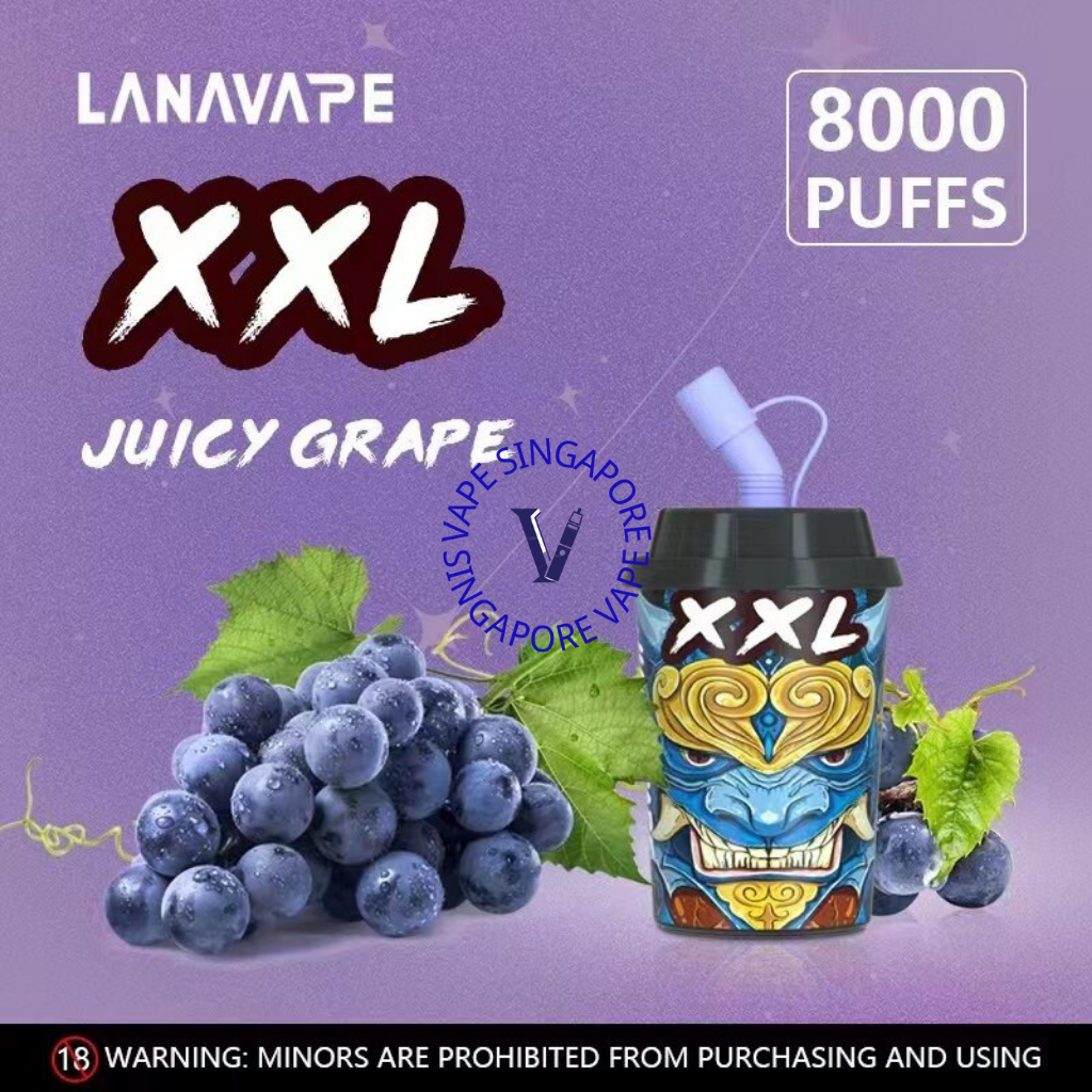 Lana Bar XXL 8000 puff disposable vape - Vape Singapore SG Vape