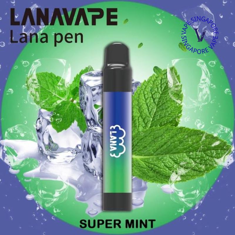 Lana Pen 2000 puff Non disposable vape - Vape Singapore SG Vape