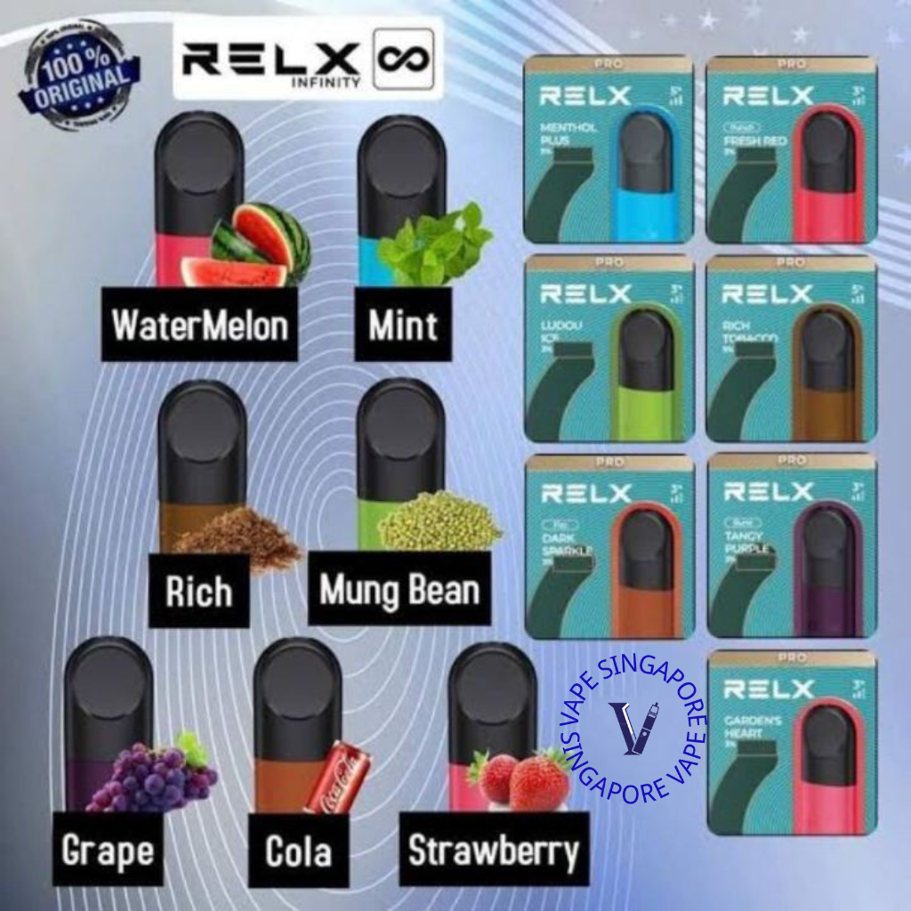 Relx Infinity Pod (3pcs) - Vape Singapore SG Vape