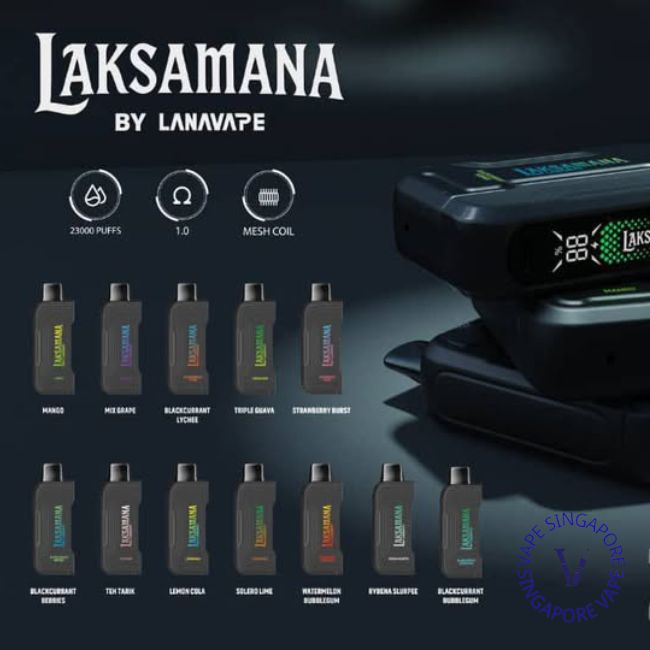 Laksamana 23000 Puffs By Lana Vape - Vape Singapore SG Vape
