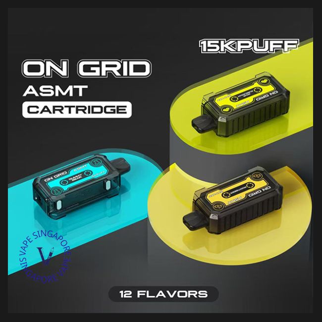 Ongrid Cartridge 15000 Puffs (Unplug Cartridge) - Vape Singapore SG Vape