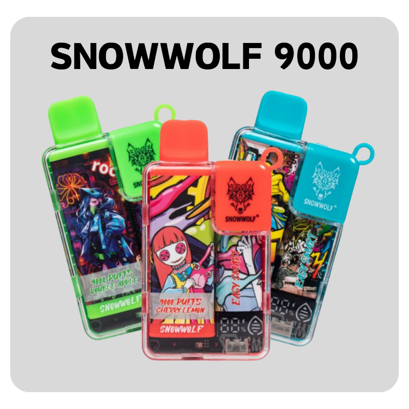 Snowwolf 9000 puff easy smart - Vape Singapore SG Vape