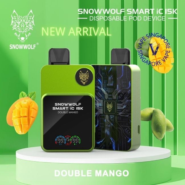 Snowwolf Smart IC 15000 Puff - Vape Singapore SG Vape