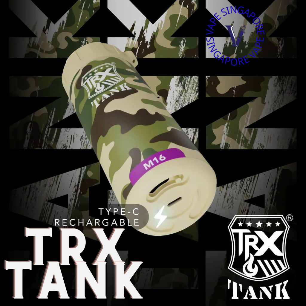 TRX Tank 8000 puff disposable vape - Vape Singapore SG Vape