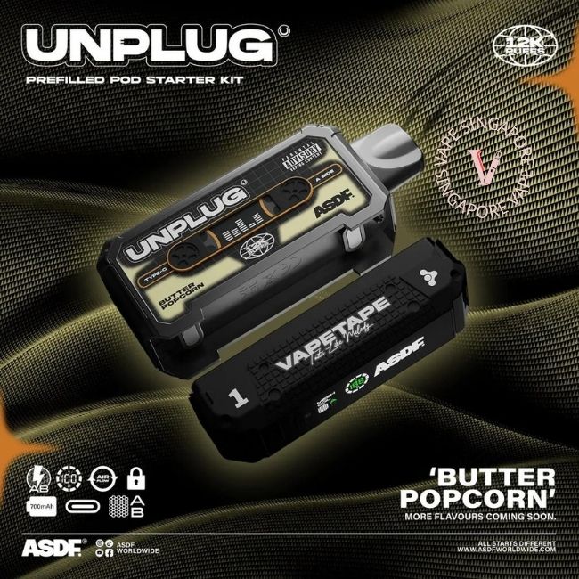 Vapetape Offgrid/Unplug Starter Kit 12000 Puff - Vape Singapore SG Vape
