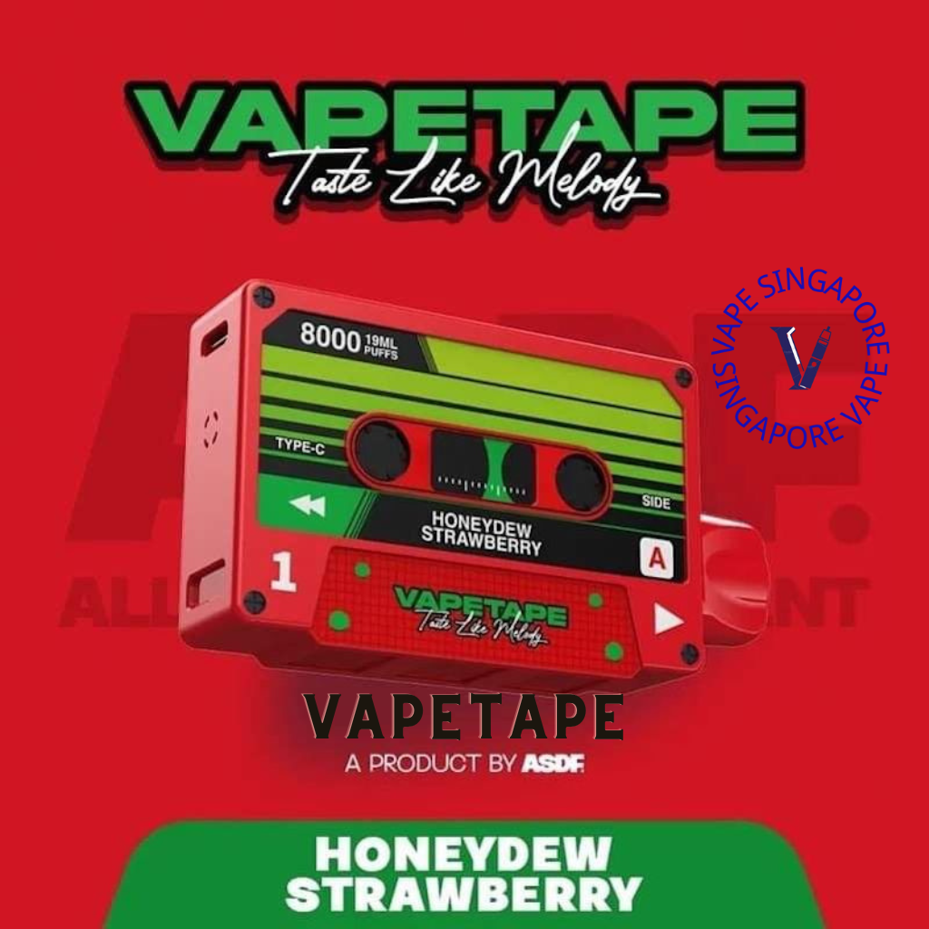 Vape Tape 8000 puff disposable vape - Vape Singapore SG Vape