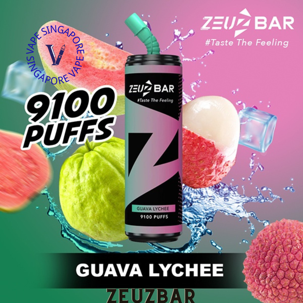 Zeuz Bar 9100 puff disposable vape - Vape Singapore SG Vape